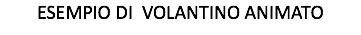ESEMPIO DI VOLANTINO ANIMATO